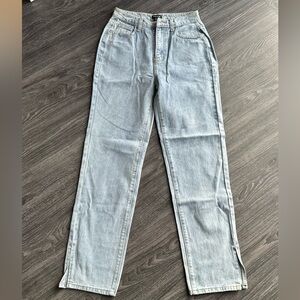 Light wash jeans
